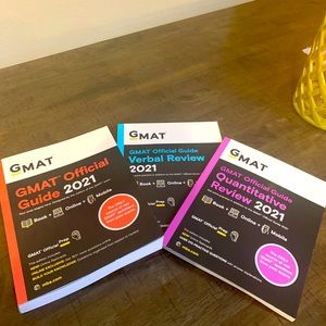 GMAT Study Book Set 2021